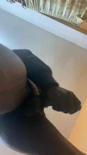 Thug Teen with BBC Jerking off