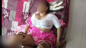 Sexy Indian Wife in Saree Wet Blouse Hard Sex