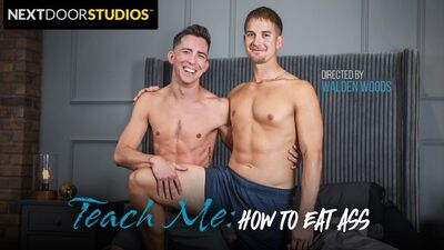 Teach Me How To Eat Ass Roommate Gives Sex Lessons To Brandon Anderson - NextDoorStudios