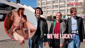 Berlin's clit rubbing porn by Ersties