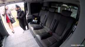 Ravaged In Traffic: Cabbie George Uhl fucks brunette Russian Nataly