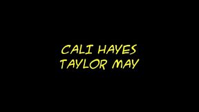 taylor may and cali hayes strap on and fuck