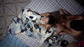 Hot MILF gets a creamy creampie in her tight pussy