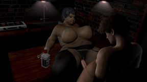 plump black bbw milf wants the plumber s pipe