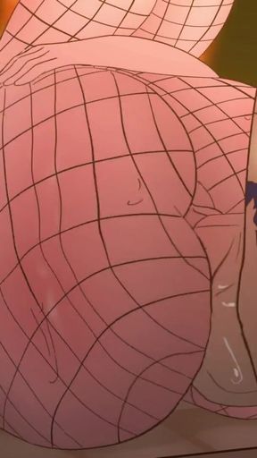 Key moment from &quot;Minecraft Steve fucking on the workbench!Hentai Anime sex cartoon porn 2d 2025&quot;