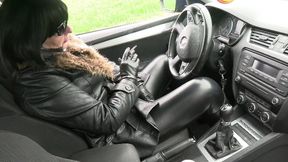 Smoking cigarette in handcuffs 64