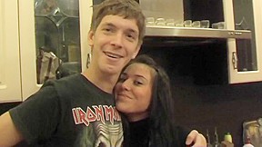 Legal Age teenager 18+ paramours escaped from guests for real couples sex