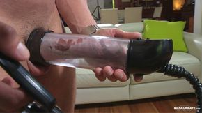 Cock pumped to the max