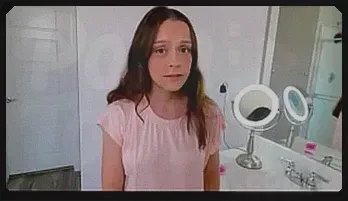 Cute Tiny Stepsister's Bathroom Quickie with Stepbrother POV