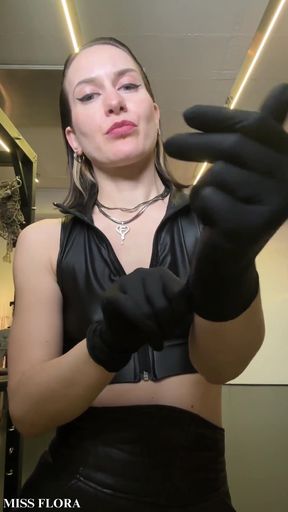 Nitrile Medical Glove Fetish Overload