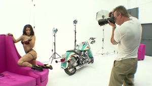 Zero Tolerance: Riding Bone with Fishnet Legs