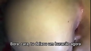 Enfiei com raiva no cu dela e gozei vendo ela implorar pra parar