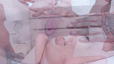 Kate get gangbang by 4 BBC