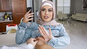 Hijab Hookup - Hot Muslim Maid With Hijab Gives More Than A Cleaning Service To Her Horny Boss
