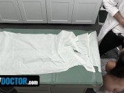 Perv Doctor - Sexy Patient Gets Down On Her Knees Sucking Doctor Cock To Clear Her After Injury