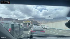 Merry Ferry Masturbation In The Car