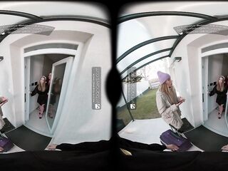 VR Bangers: Five Hawt Hotties Bang U in The Most excellent Christmas Fuckfest Ever - VR Porn