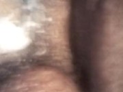 Have a vibrator deep inside his pussy