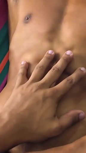Latino Muscle Boy Handjob and Ass Play   Clip 1