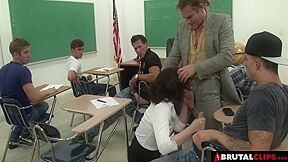 Sarah Shevon - Blowbang And Gangbang Teacher