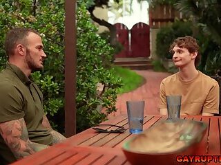 Christian Wilde and Garrett Kinsley having a assionate anal sex