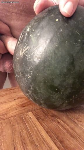 Fucking a Water Melon