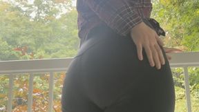 BBW Flashing & Teasing You Outdoors