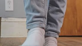 Stuffed toy domination in socks