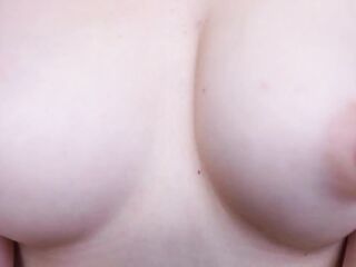 Petite Breasts and Nipps Play Close Up