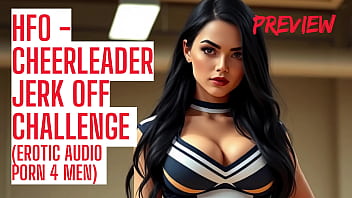 Cheerleader Makes You Cum Hard - Audio Porn Jerk Off Contest