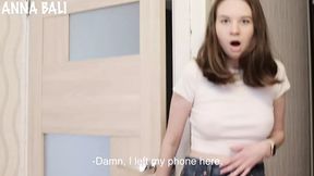 Shocked Boyfriend Stops Fucking His Friend's Sex Doll