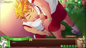 Hiro Takes Camp Buddy for a Spinning Blowjob in Sexy 2D Gay Teen 18+ Scene