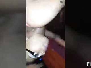 ExzoticKhandi vs. BluMagic doggy position draw down