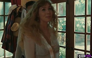 Lena Paul and Siri Dahl taking turnds riding that big throbbing cock