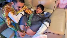 My Stepdaddy Tests the Elasticity of My Ass
