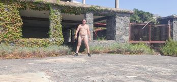 Nude Boy Near the Sea