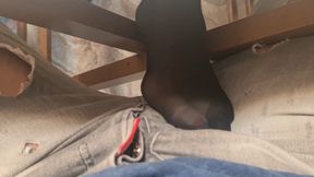 making my boyfriend cum in his jeans