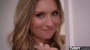 Blonde Beauty's Intense Desire for New Experiences