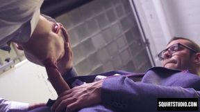 Boss Jack Kross anal ruins intern Joey Mentana in office power play