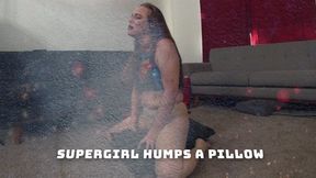 Supergirl Pantyhose Pillow Humping