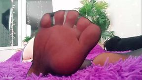 JOI jerk off instructions in PVC dress and stockings - sexy blonde MILF dirty talk POV