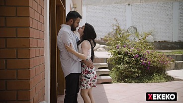 Ninfomana blanca aprovecha de su novio tonto dandole una cogida que nunca olvidará
