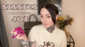 Sissies Cum in Panties JOI