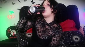 Unhinged Vampire GF Eats Cookies And Burps (ASMR)