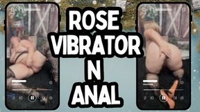 Rose Vibrator n Anal