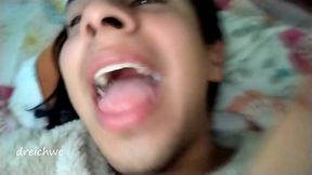tongue out of my mouth