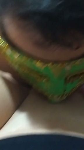 Cuckold licking wife's pussy full of another man's cum   Clip 1