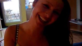 She Is an Amateur Babe From France Who Got to Suck Cock