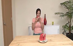 Mirei Yokoyama throats the big cock in perfec - More at