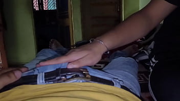 collage girl dipika giving deep throat blowjob....